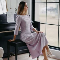 Victoria Lilac Dress