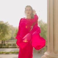 Trufamme 2 Hummingbird Dress with Removable Capes/Wings