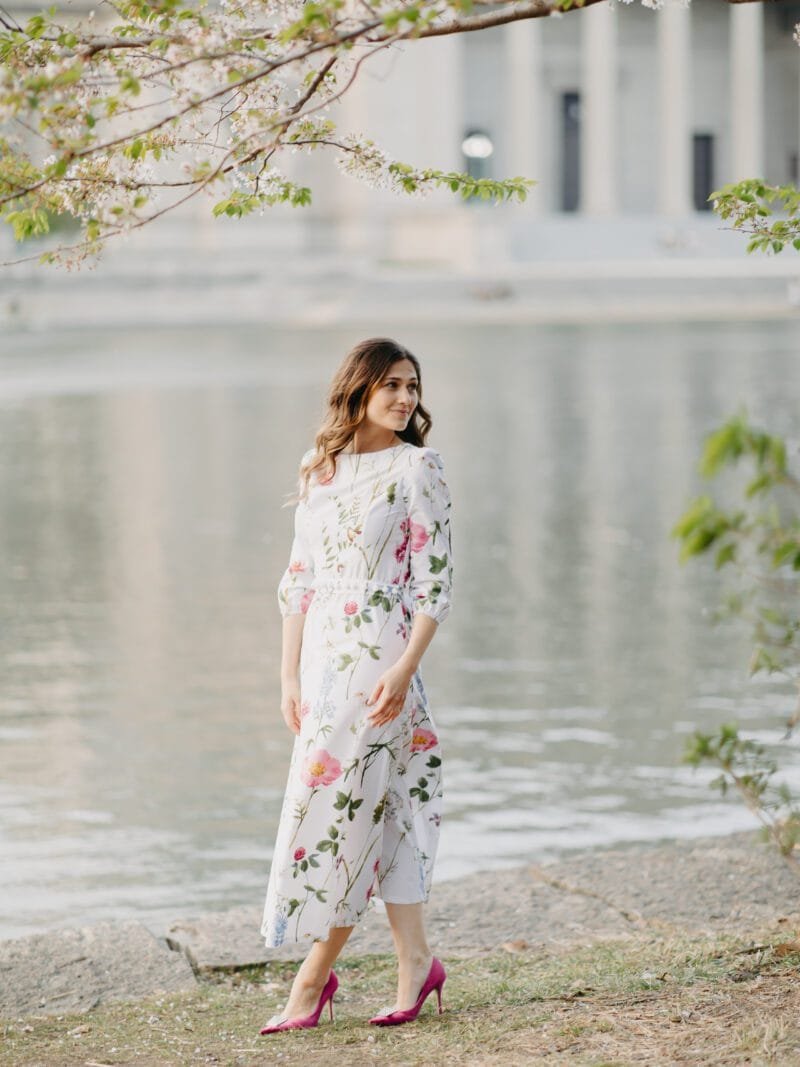 Valeria Poppy Dress
