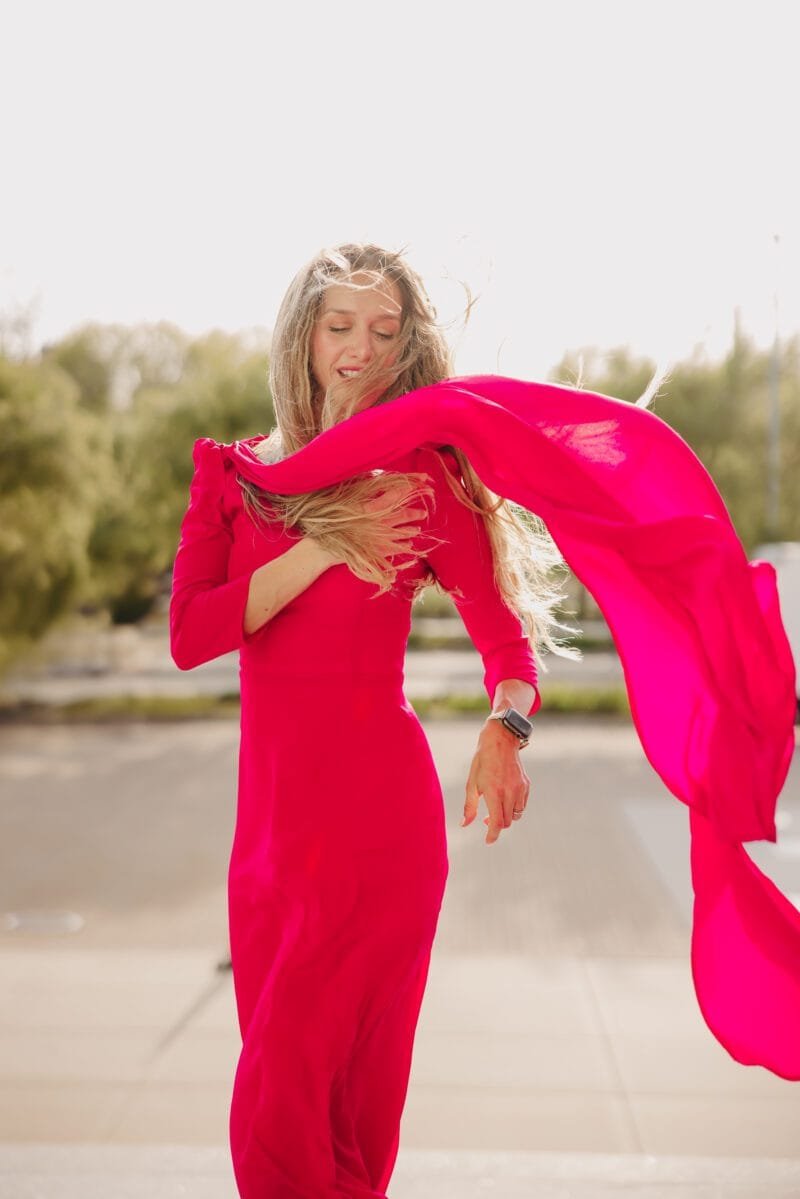 Trufamme 2 Hummingbird Dress with Removable Capes/Wings