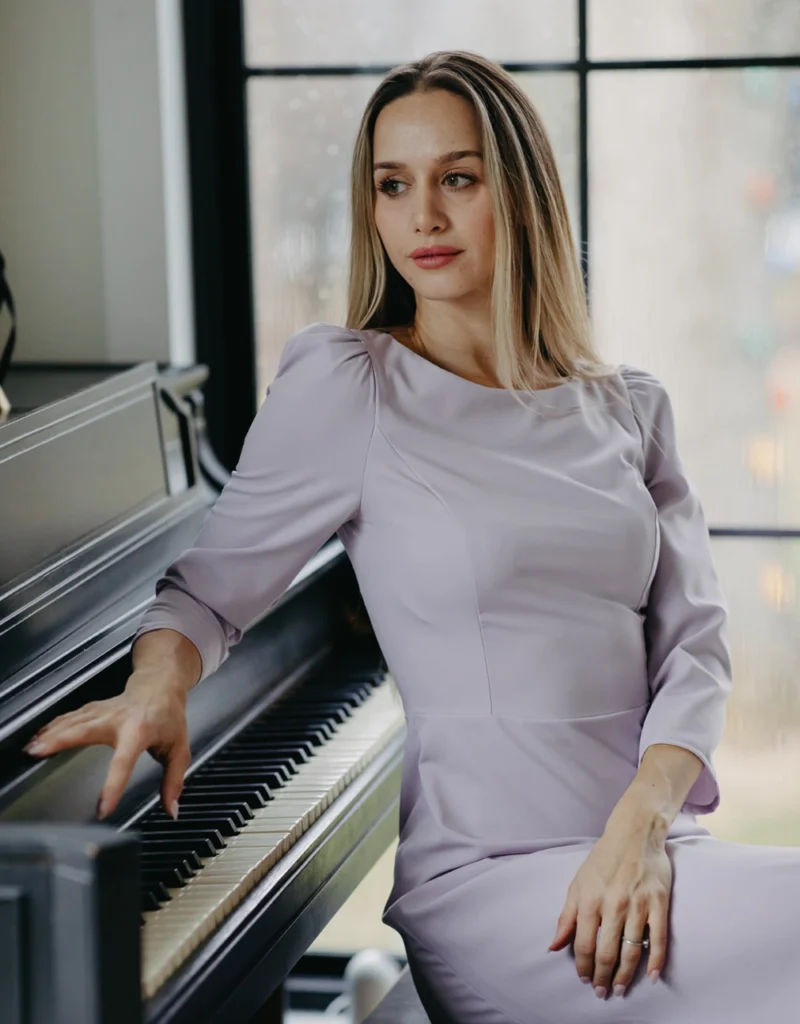 Victoria Lilac Dress