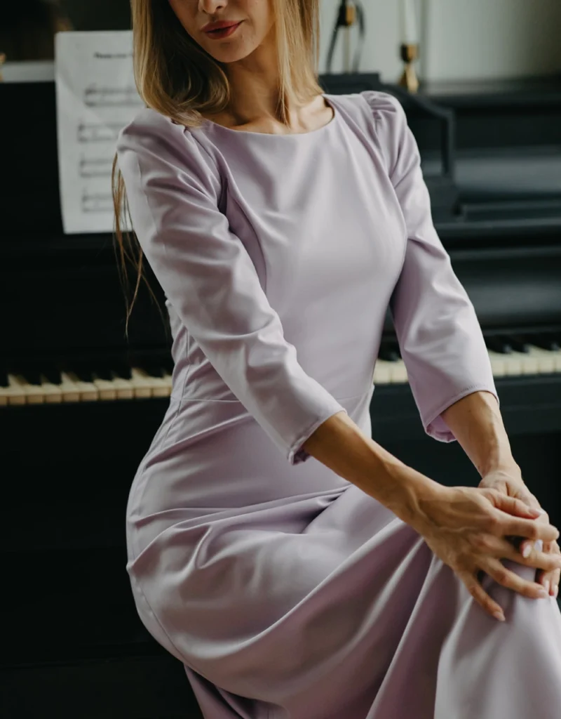 Victoria Lilac Dress