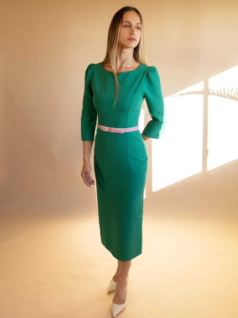 Trufamme Catherine Green Dress Trufamme Catherine Green Dress
