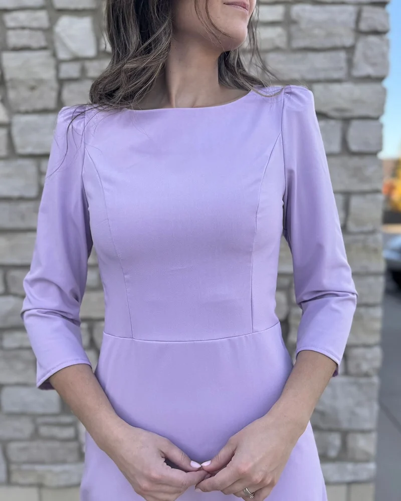 Victoria Lilac Dress