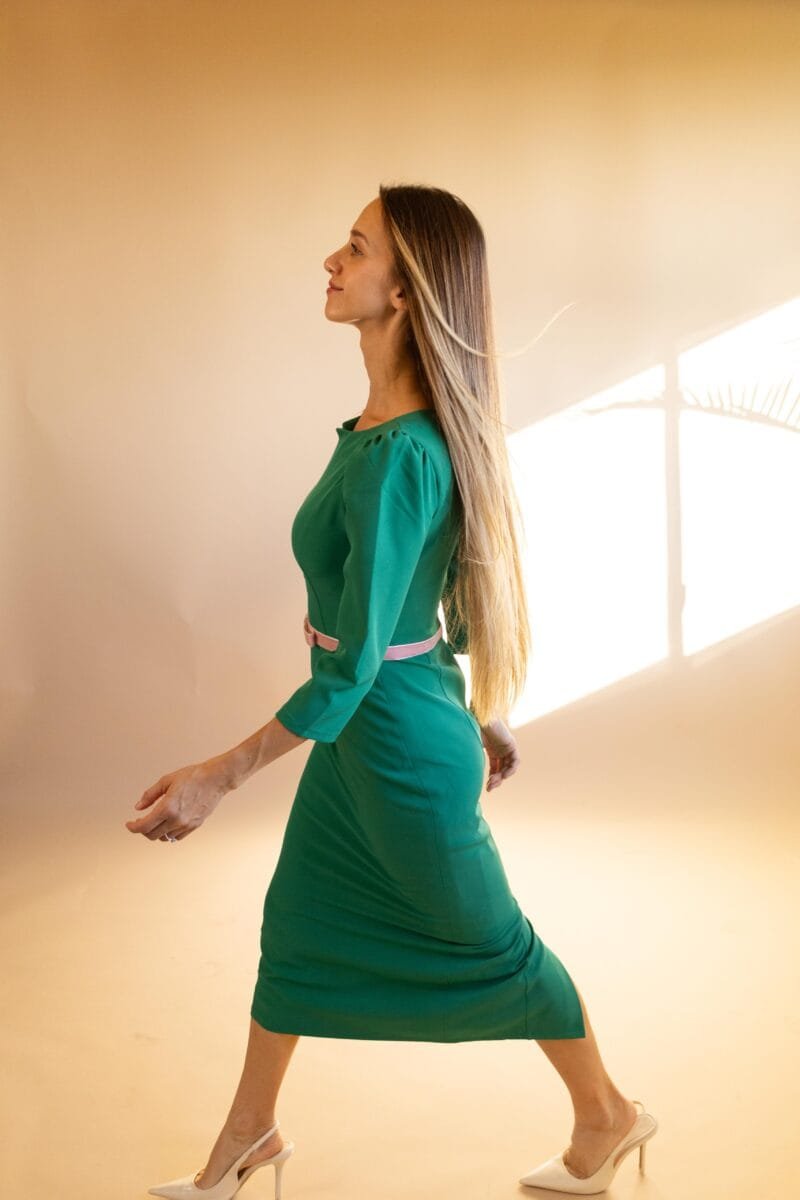 Catherine Green Dress