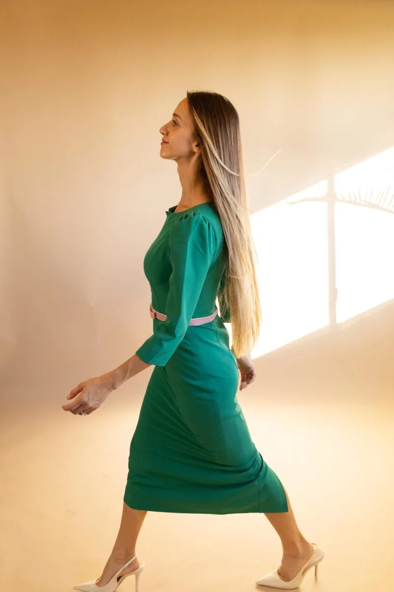 Catherine Green Dress - TRUfamme