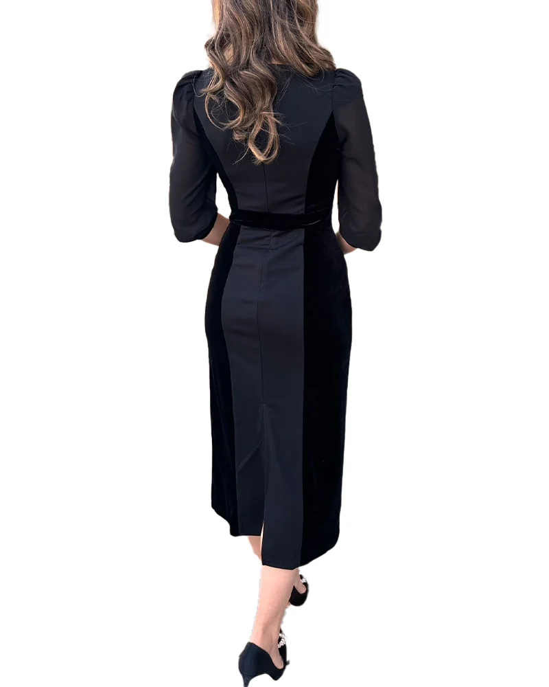 Vivienne Onyx elegant dress