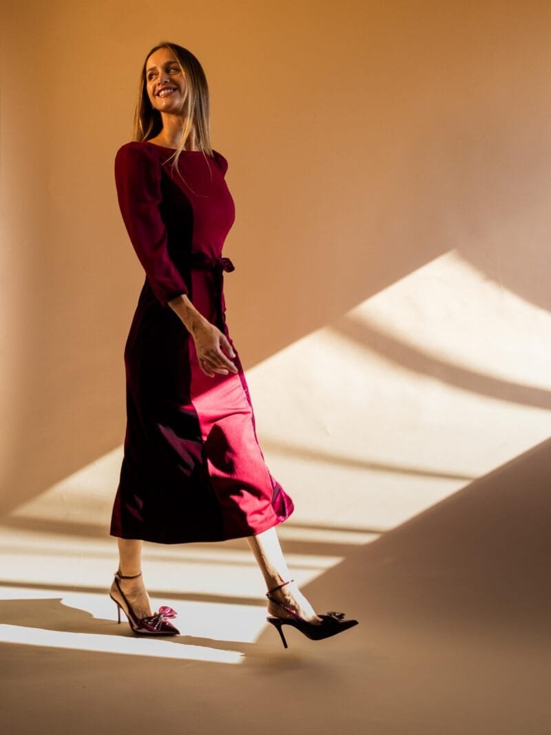 Vivienne Ruby Dress