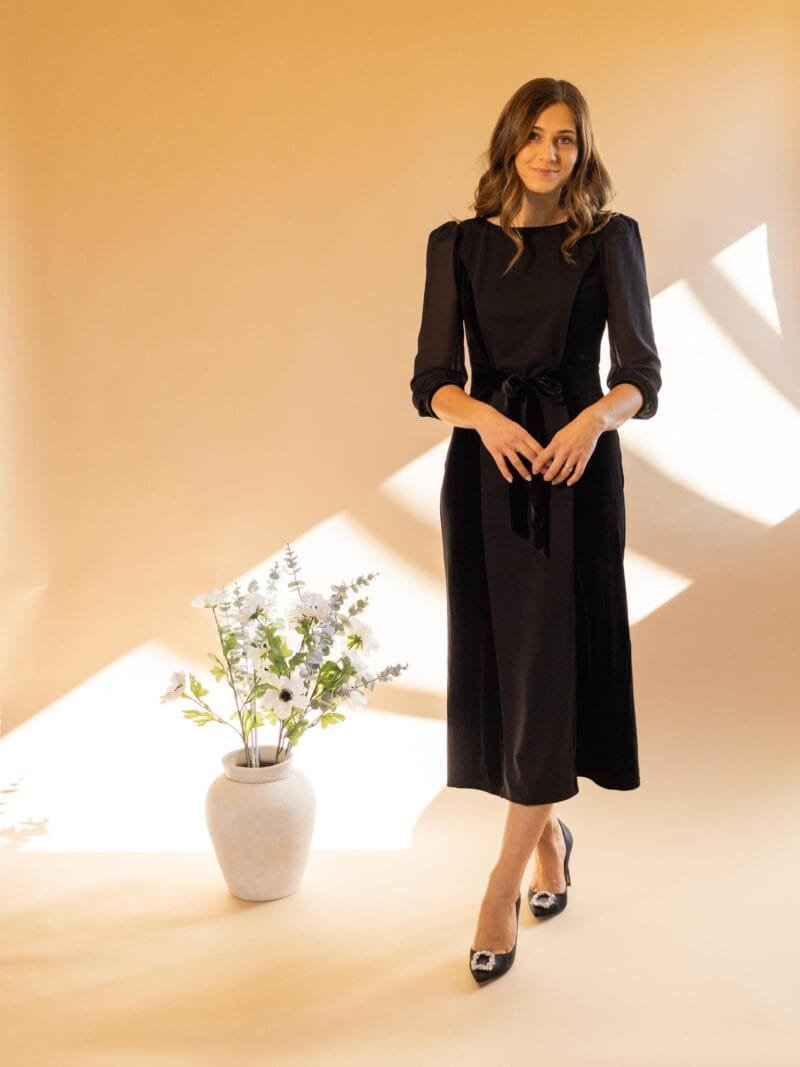 Vivienne Onyx Dress