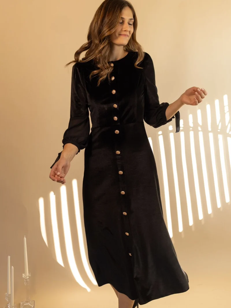 Trufamme Anabelle Black Dress