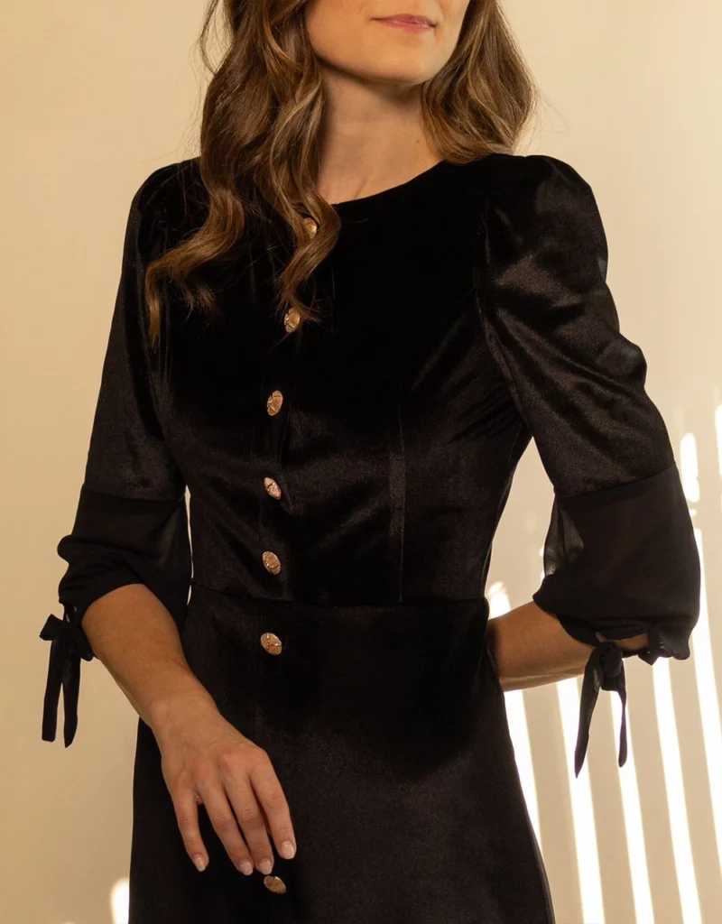 Trufamme Anabelle Black Dress