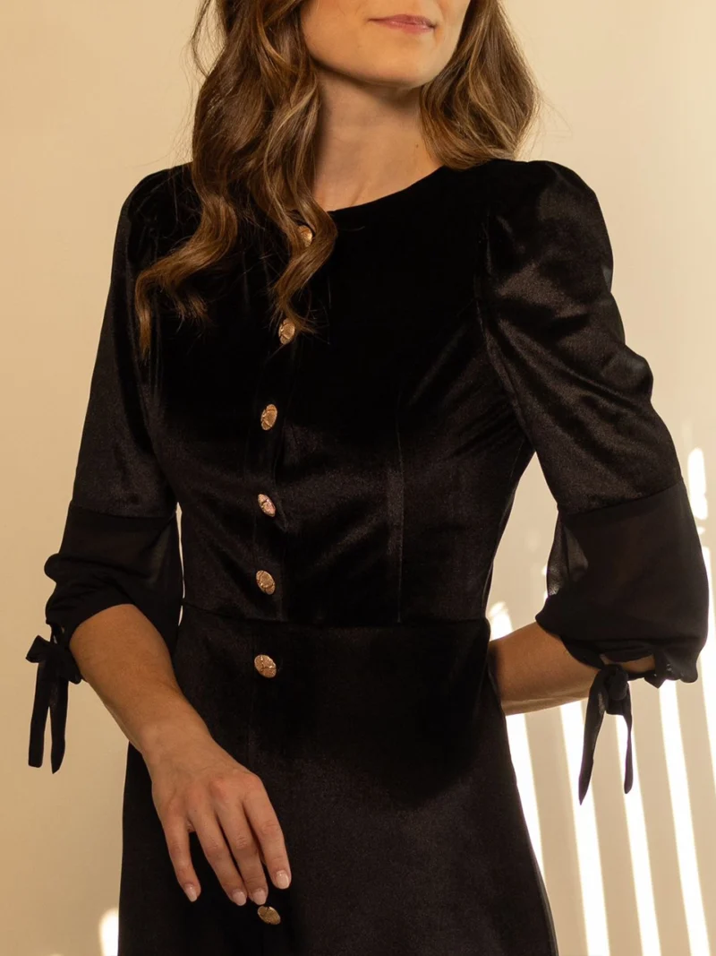 Trufamme Anabelle Black Dress