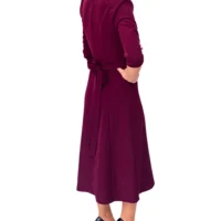 Trufamme Valeria Plum elegant dress