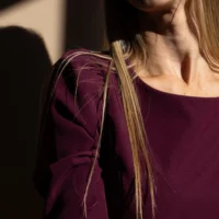 Trufamme Valeria Plum elegant dress