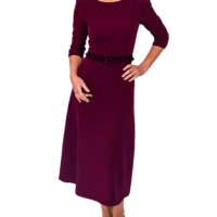 Trufamme Valeria Plum elegant dress