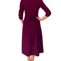 Trufamme Valeria Plum elegant dress