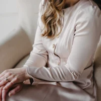 Trufamme Elizabeth Champagne elegant dress