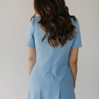Elizabeth Summer Blue Dress elegant dress