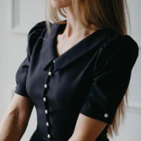 Diana Black Dress elegant dress