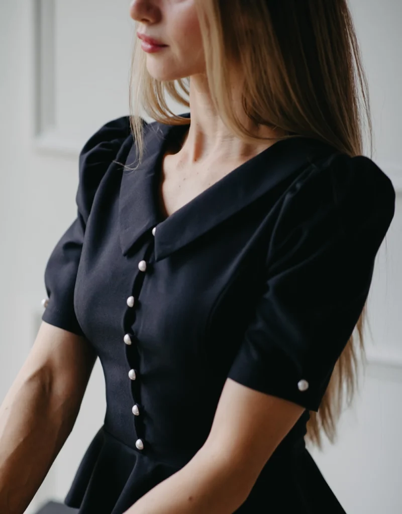 Diana Black Dress elegant dress