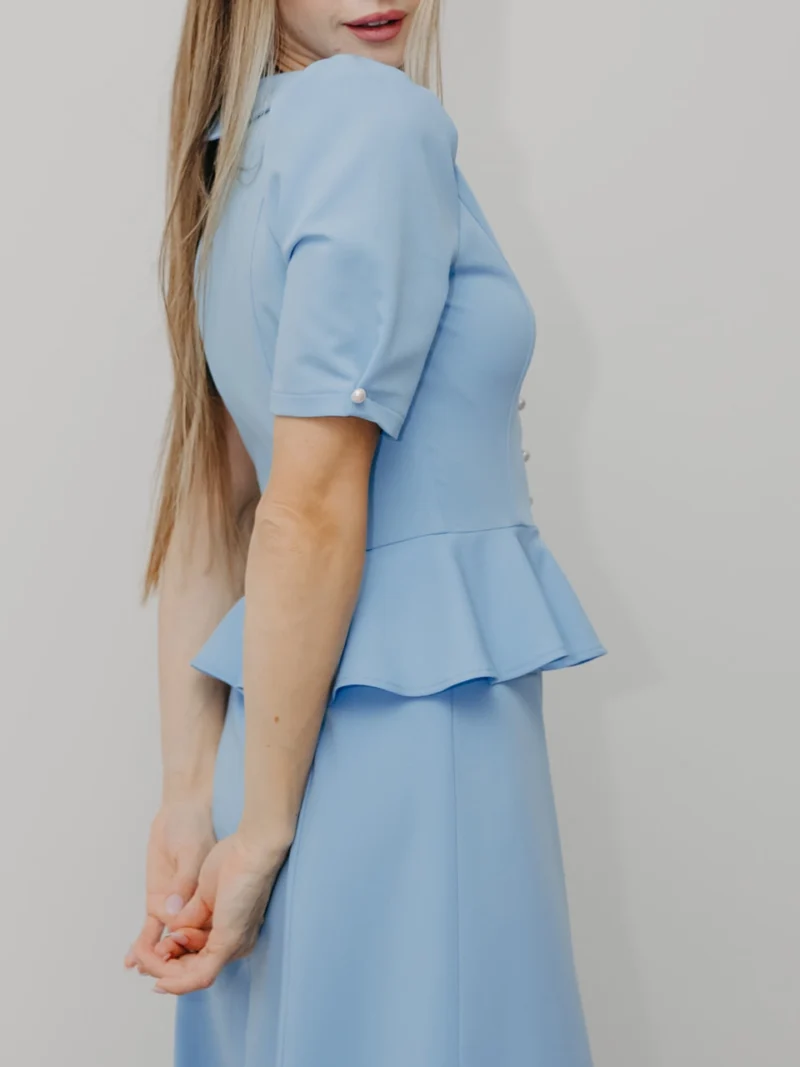 Diana Blue Dress elegant dress