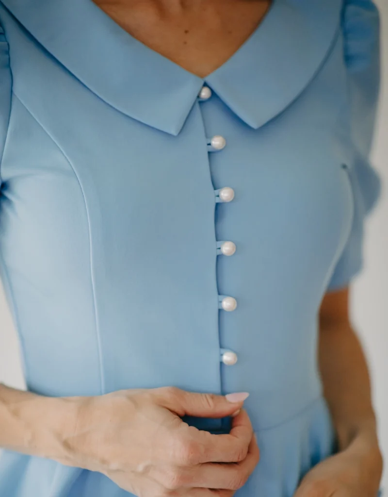 Diana Blue Dress elegant dress