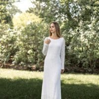 Esther White Dress