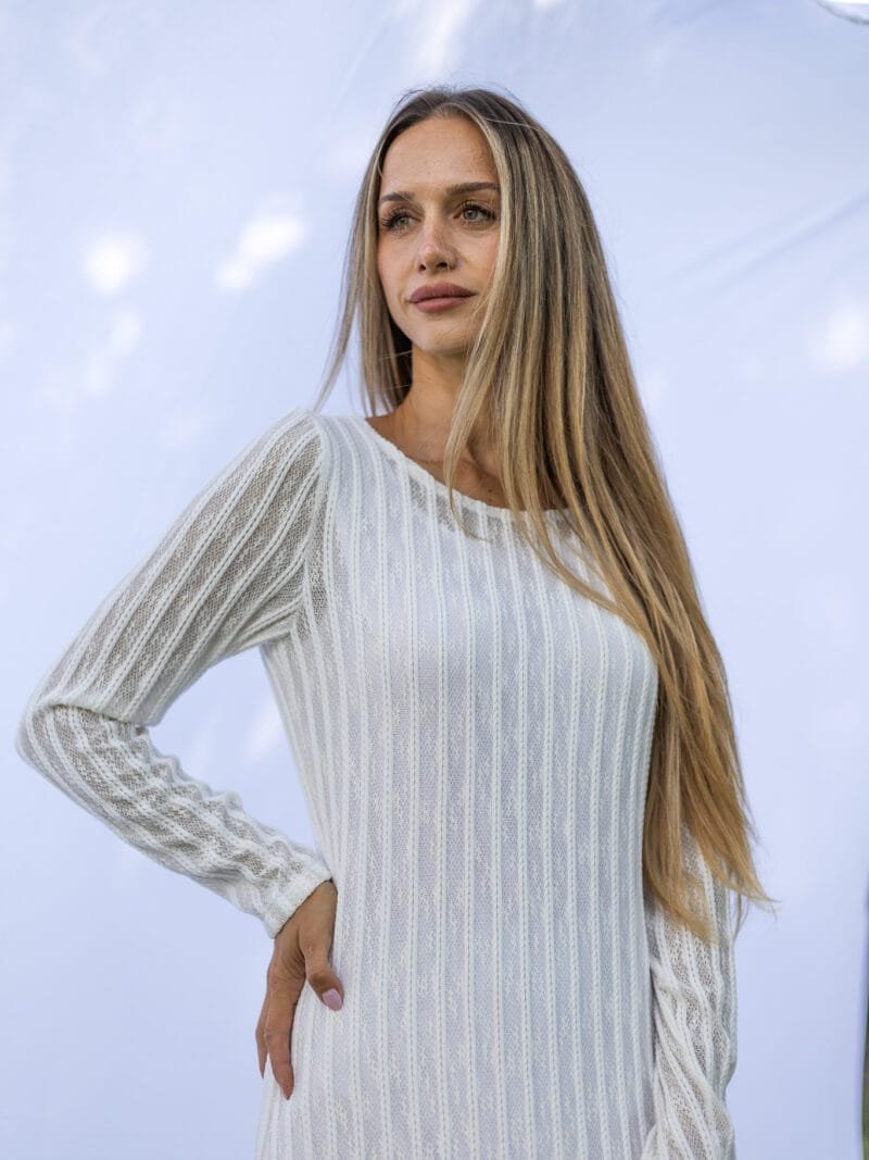 Esther White Dress