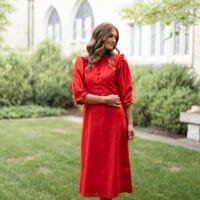 197A9006 Audrey Linen Dress