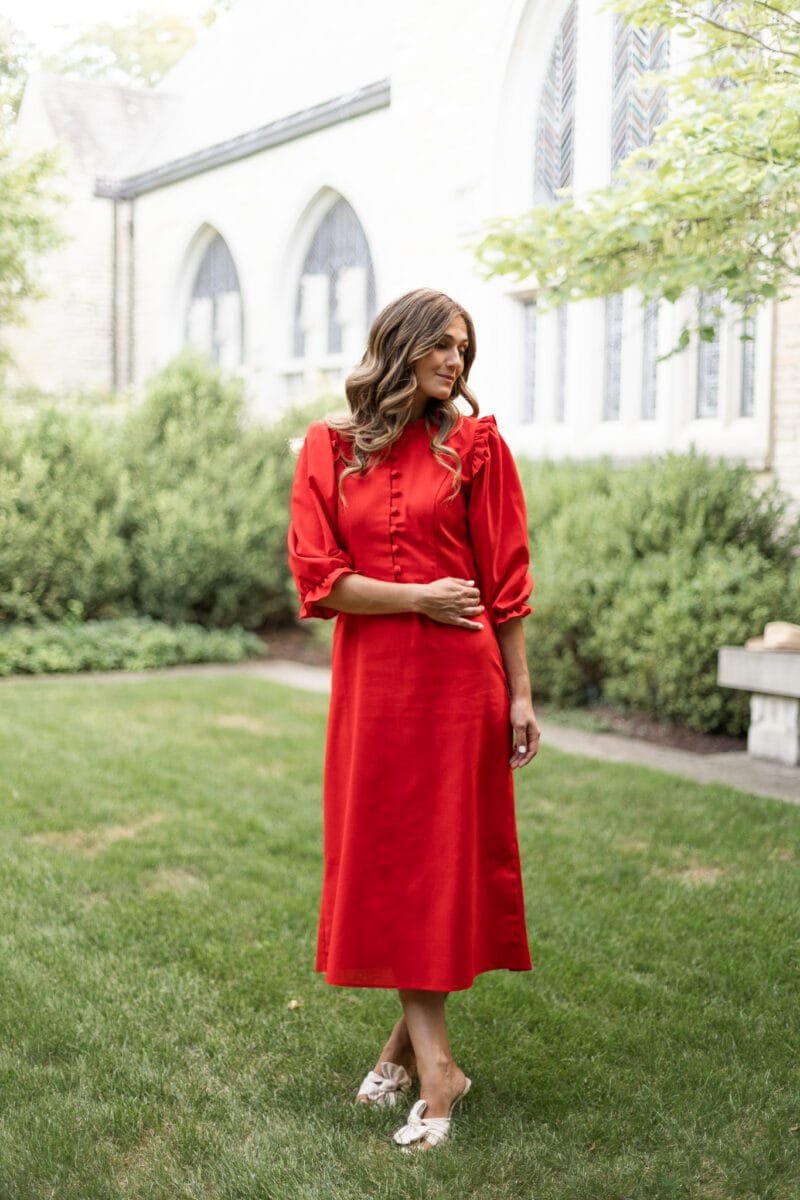 197A9006 Audrey Linen Dress