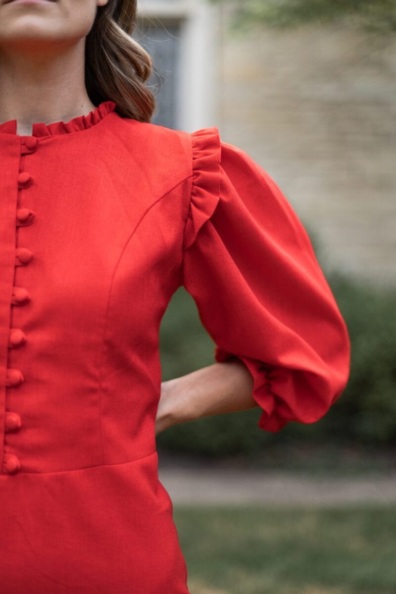 image00014 Audrey Linen Dress