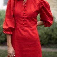 image00015 Audrey Linen Dress