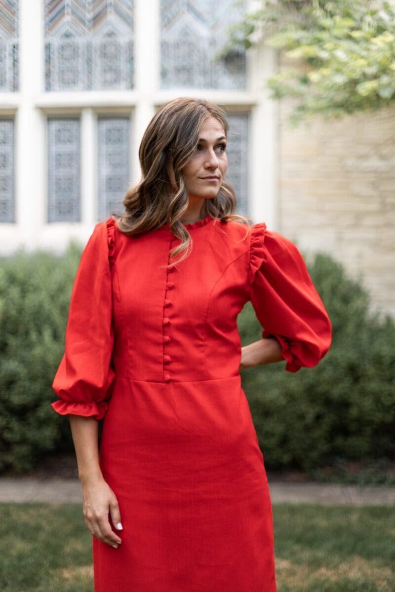 image00016 Audrey Linen Dress